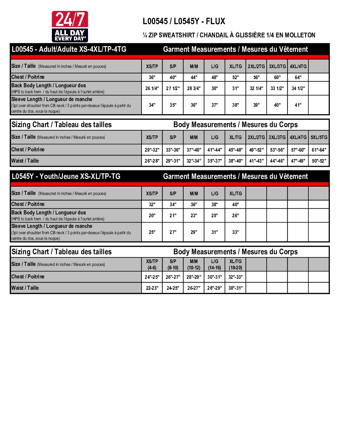 Sweat-shirt à fermeture éclair 1/4-noir – Image 2