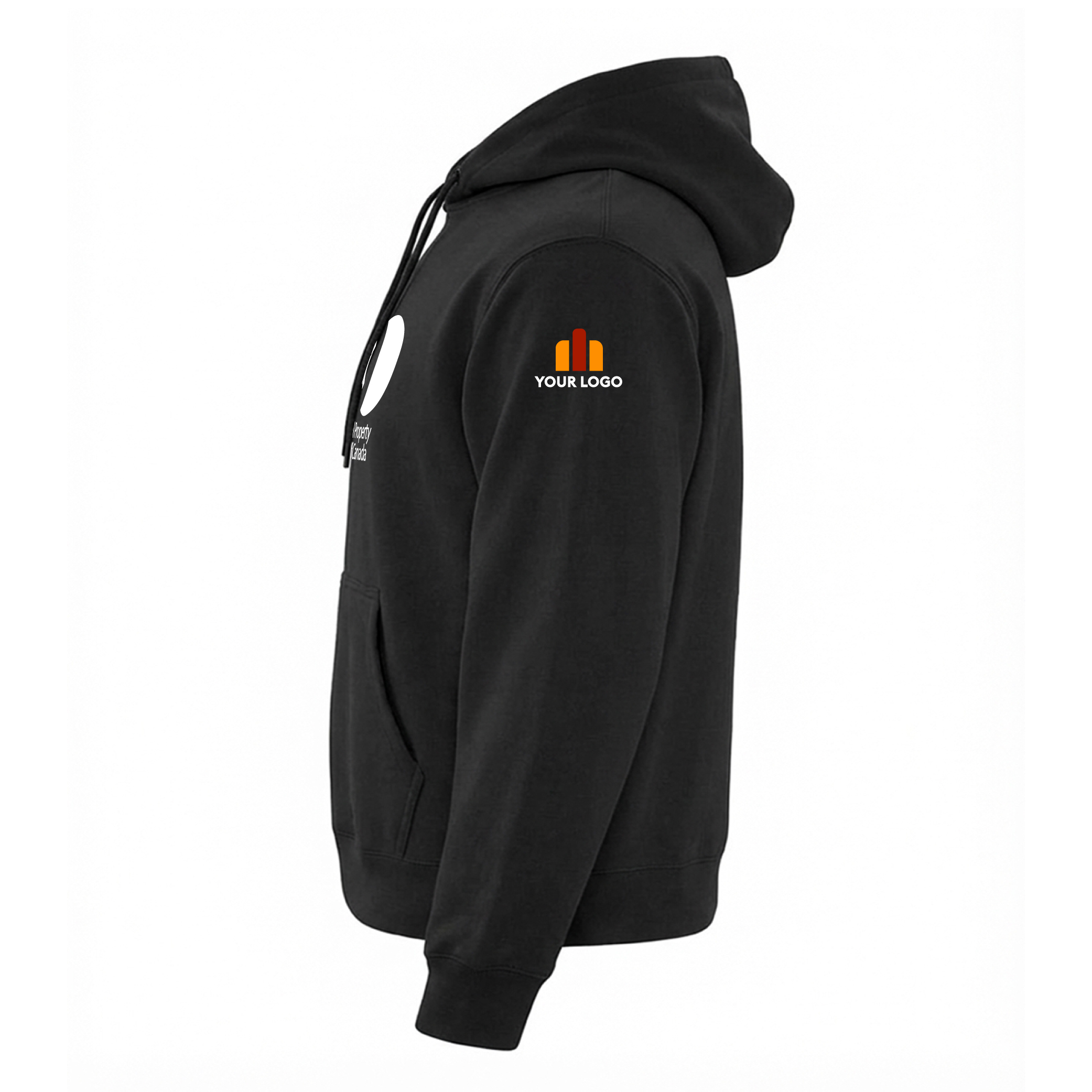 Hoodie -Black- Co-Branded - Image 2